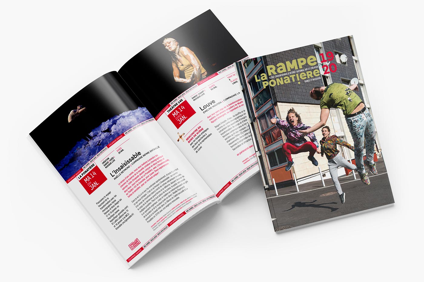 Création brochure de saison Grenoble