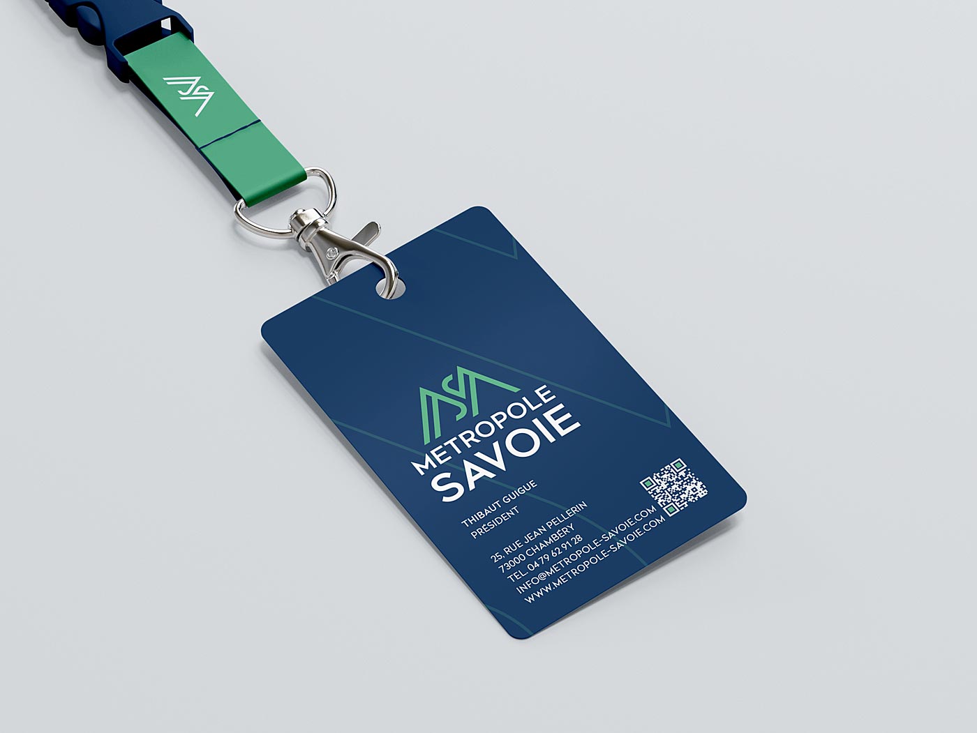 Création du logo de Métropole Savoie