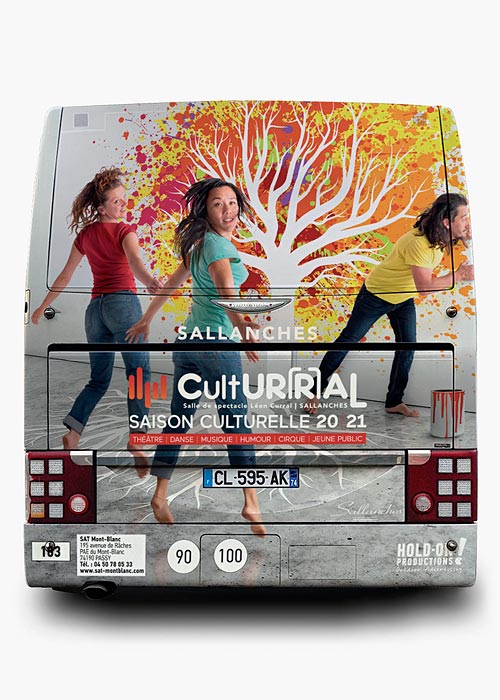 Habillage bus Grenoble