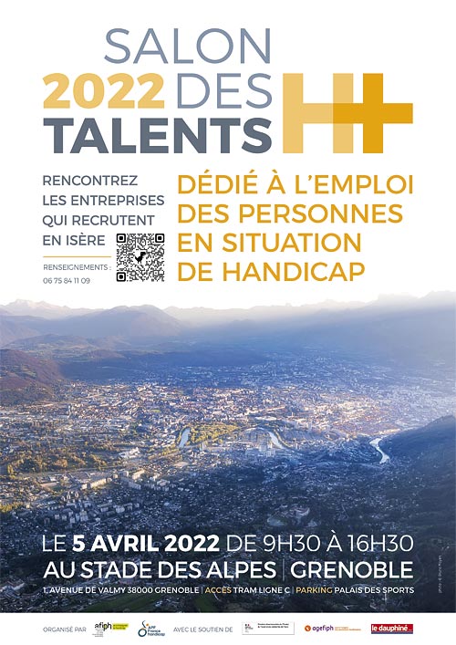 Affiche de la journée de sensibilisation Le handicap rencontre l'hôpital
