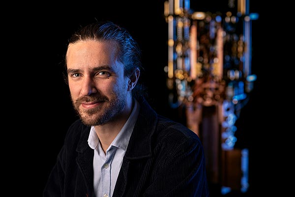 Portrait de Luca Planat, CEO de Silent Waves | technologies quantiques, Grenoble
