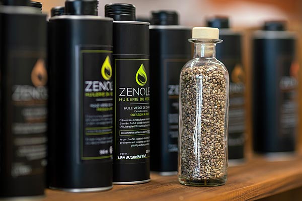 Présentoir d'huiles Zenolea