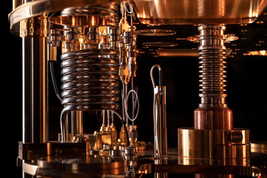 Photographie de cryostat à l'Institut Néel (CNRS) - Grenoble
